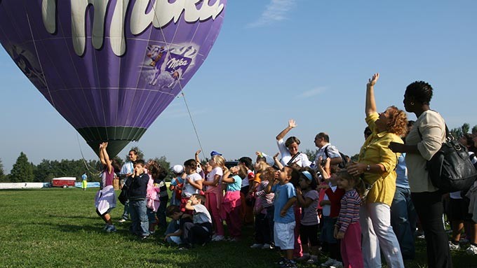 Tethered Hot Air Balloon Ride for events