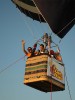 A tethered hot air balooning with your friends is a unique experience