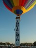 A tethered hot air balloon ride to promote your company name