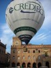 A tethered hot air balloon flight promotes your company