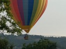 Ballooning on natural landscapes